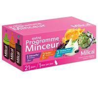 Milical Programme minceur – Détoxifie & brûle (ventre plat) – 21 ampoules x 10 ml