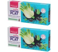 Milical Extra Ventre Plat Charbon actif Ampoule(S) 2x7x10 ml