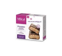 Milical Nutrition Barres Minceur Hyperprotéinées Chocolat 6 Unités