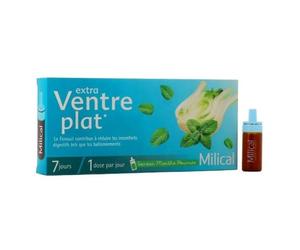 Milical Nutrition Extra Ventre Plat Menthe Poivrée 7x10ml
