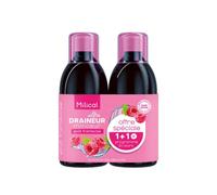 Milical Draineur Ultra Goût Framboise Lot de 2 x 500ml