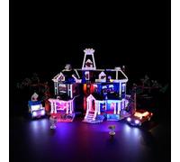 Mililier Kit d'éclairage LED compatible avec Lego 11370 Stranger Things The Creel House, kit d'éclairage à faire soi-même pour modèle de blocs de construction 11370 (jeux de construction non inclus)