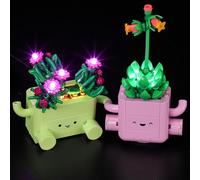 Mililier Kit d'éclairage LED compatible avec Lego 11506 The Botanical Collection Ensemble de plantes à bascule, kit d'éclairage à faire soi-même pour modèle de blocs de construction 11506 (ensembles