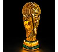 Mililier Kit d'éclairage LED compatible avec Lego 43020 Editions FIFA World Cup Official Trophée Kit d'éclairage DIY pour modèle de blocs de construction 43020 (jeux de construction non inclus)