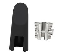 Milisten 1 ensemble Clip de Fixation pour Saxophone Alto Accessoire Pratique avec Couvre Bec