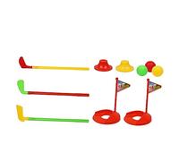 Milisten 1 Ensemble Clubs de Golf Plastique Éducatif pour Activités Intérieures et Extérieures Interactions Parent Sport Couleur Aléatoire