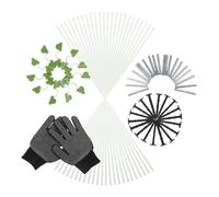 Milisten 1 Ensemble Coffret de Cerceaux de Kit de Support pour Élevés Protection des Plantes Oiseaux Accessoires de Jardinage pour Cultures