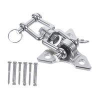 Milisten 1 Ensemble Crochet de Suspension Multifonctionnel Acier Inoxydable pour Hamac et Accessoires Installation Facile Au Plafond Mur et Autres pour Cuisine Salle de Bain Bureau et Plus