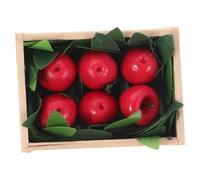 Milisten 1 Ensemble De Décorations De Fruits Miniatures : Accessoires Alimentaires Réalistes en Plastique À L'échelle 1:12 pour Paniers De Et Cuisines De Campagne pour Maisons