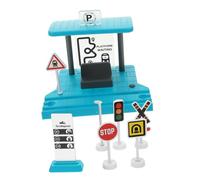 Milisten 1 Ensemble De Jouets De Voie Ferrée Quai De Gare Modèle De Voie Ferrée Accessoires De Simulation Quai De Gare De Voie Ferrée Modèle De Train De Circulation De Gare De