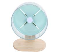 Milisten 1 Ensemble de Roue de Course pour Hamster Jouets pour Hamsters Exercice de Roue de silencieuse Accessoires de Chinchilla de hérisson Stable Abdos Vert