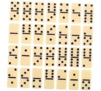 Milisten 1 Ensemble Dominos Classiques Jeu de Bloc pour Adultes et Réunions Familiales pour Fêtes Jeux de Société