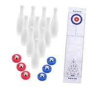 Milisten 1 Ensemble Jeu de Bowling de Table Miniature Interactive Famille et Au Bureau pour Garçon Fille et Adultes Renforce Les Liens Familiaux et Améliore Ambiance Au Travail