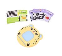 Milisten 1 Ensemble Jeu Éducatif pour Garçon Fille Machine Apprentissage à Cartes pour Développement Cognitif et Relation Parent Garçon Fille