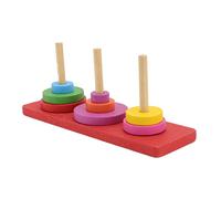 Milisten 1 Ensemble Jouets D'entraînement pour Perroquets Oiseau De Perroquet Perroquet Jouets Perroquet Perrutiques Copain Éducatif Perroquets Coloré en Bois