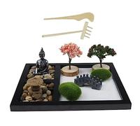Milisten 1 Ensemble Kit de Jardin Zen pour Bureau Décoration pour Détente