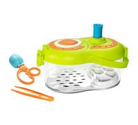 Milisten 1 Ensemble Kit Observation Insectes Plein Air avec Loupe Boîte Observation Claire pour Garçon Fille Activités Scientifiques Éducatives pour Exploration Nature Expériences Scolaires