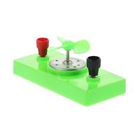 Milisten 1 Ensemble Moteur Solaire Tige de Bureau Jouets de Physique Apprendre des Jouets Ensemble de Jeu d'ingénierie pour Enfants Les Enfants assemblent Un lumière Abdos Vert