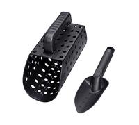 Milisten 1 Ensemble Set de Détection de Métaux avec Pelle et Sable Scoop Outil Pratique pour Recherche de Plage et Au