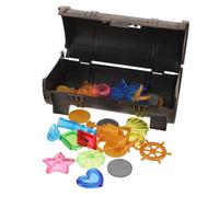 Milisten 1 Ensemble Set de Jeux de Plongée Pirate avec Bijoux de Factices pour Décoration de Fête et Activités Aquatiques