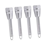 Milisten 1 Jeu Acier Inoxydable Outils De Déneigement pour Réfrigérateur Spatule pour Accessoire Pratique pour Dégagement 4 Pièces