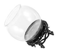 Milisten 1 Jeu Aquarium en Plastique jardinière à Bulles Transparentes kit de Nettoyage pour Aquarium bouda Decoration Interieure menagere Bocal à Poisson Rouge Bocal à Poisson en Plastique