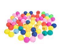 Milisten 1 Jeu Boule De Loterie The Number Jeu Numbers Game Jeu De Raffle De Tirage De Boules Numérotées Machine À Boules Jeux Balles De Jeu Boules De Jeu De Loterie Plastique 60 Pièces