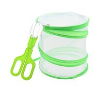 Milisten 1 Jeu Cage Filet Pliante Cage De Ménage Maison des Cage à Filets à pour Adultes Tente Oiseaux Perruche Cage Portative Plastique