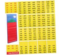 Milisten 1 Jeu De Cartes D'Orthographe De Lettres Jouets pour Enfants Cartes D'Alphabet Cartes De Mots De Lecture Mots Anglais Cartes D'Orthographe Cartes De Mots Cartes