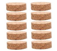 Milisten 1 Jeu Liège pour Pots De Fleurs sous Plat Antidérapant Liège Protection pour Plantes Bonsai Accessoire De Jardinage Pratique 10 Pièces
