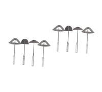Milisten 1 Jeu Outils De Jardinage Multifonctionnels Outils pour Désherber Et Creuser avec Poignée Ergonomique Et Portable 4 Pièces