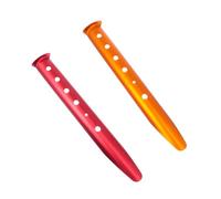 Milisten 1 Jeu Piquets De Alliage Aluminium De Accessoires De Camping pour Sol Sable pour Activités Extérieures 2 Pièces