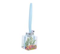 Milisten 1 Jeu Réservoir de Poissons Rouges incassable air Animal de Compagnie Pompe mangeoire boîte Aquarium Transparent Aquarium d'intérieur de Table Bocal à Poisson Rond Abdos