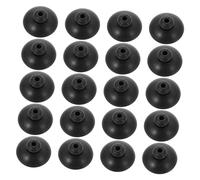Milisten 1 Jeu Ventouse D'aquarium Pompe À Condensat Pompe pour Gonflable Drain Air Support De D'aquarium Ventouse De Rechange Aquariums ES Caoutchouc Black 20 Pièces