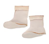 Milisten 1 Paire Bottes De Pluie Doublure Chaude Chaussettes Polaire Femme Chaussettes En Polaire Doublure De Botte De Pluie Chaussettes Thermiques Pour Hommes Peluche