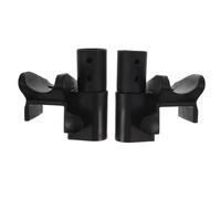 Milisten 1 paire de verrous et de bases pour accoudoirs de fauteuils roulants électriques, fixations de bras de fauteuil roulant, support de montage à dégagement rapide, accoudoirs facilement