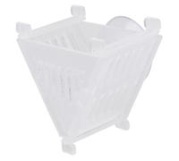 Milisten 1 Pc Plat Chaud Rouge nourrisseur d'insectes nourrisseur pour sangsues Fournitures Rouges Transparent