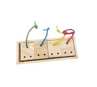 Milisten 1 Pièce à mâcher Oiseau Animal de Compagnie butineur mangeoire entraînement Petit bonbonnière Coffret Bonbon Box Bonbons Jouets à mâcher pour Oiseaux Jouets Perroquet en Bois