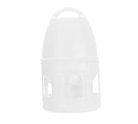 Milisten 1 Pièce Bouteille d'eau Suspendue Pigeon Bouteille d'eau pour Petit Animal Mangeoires pour Oiseaux Buveur d'eau pour Poussins Perruche Animal De Compagnie Blanche Réutilisable
