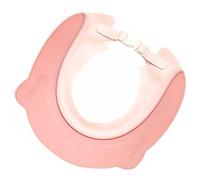 Milisten 1 pièce Chapeau de Bain Garçon Fille Protégeant Oreilles Bonnet de Shampooing Cartoon Accessoire Pratique pour Baignade et Coiffure pour Garçon Fille Rose