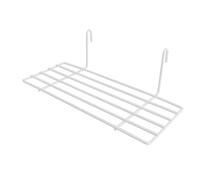 Milisten 1 Pièce perchoir en Cage à Oiseaux La Perche à Oiseaux Recouvre Le Papier de Verre pour Oiseaux perchoirs à Oiseaux Rat étagère Murale en Fer étagère à Cadre en Fer Blanche