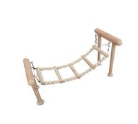 Milisten 1 Pièce Suspendu pour Perroquet De Balançoire De Poulet Perchoir Corde Perroquet Jouets Mordant Les Perroquets Jouets pour Oiseaux Perroquets Jouets Perroquet Bambou