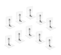 Milisten 10 Ensembles Ancre Anti-chute Armoire Preuve Mur Nursery Enfant Pour Épreuvage Adhésif Meubles Petit Pendaison Meuble Sous Lavabo Vaisselier Meuble Coiffeuse Acrylique