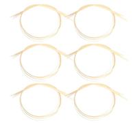 Milisten 10 Pièces Abs Guitar Binding Strips Purfling For Acoustic And Classic Guitars Decoration Accessories For Luthiers