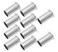 Milisten 10 Pièces Accessoires pour Lustres Cache Douille Lustre en Fer Épais Résistant la Chaleur Style Européen Rétro pour Remplacement de Base Lampe de Cassée