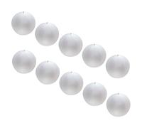 Milisten 10 Pièces Ballons de Plage Gonflables Semi Transparents pour Garçon Fille Jouets Amusants Multi Fonctions avec Images de Dessins pour Photos et Décorations de Fête
