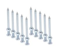 Milisten 10 Pièces Crampons pour Aérateur De Pelouse Picots Métalliques pour Aérateur De Pelouse Picots De Rechange pour Outils De Jardin Aération pour