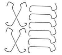 Milisten 10 pièces Écarteurs de Branches Darbres Fruitiers Acier Inoxydable Lot de Outils Durables pour Formation et Fixation Horizontale des Jeunes Branches Accessoires Jardinage pour