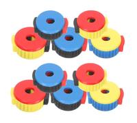 Milisten 10 Pièces Écrous de Fixation Rapide Plastique pour Cymbales Accessoires pour Kit de Batterie Installation et Retrait Faciles Compatible avec Divers Supports de Cymbales