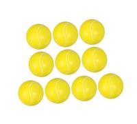 Milisten 10 pièces Lot de Balles Rebondissantes Mousse Mini Tennis Balles Anti-Stress pour Garçon Fille Pack Sport pour Anniversaire et Détente Jouets à Presser pour Partage et Activités